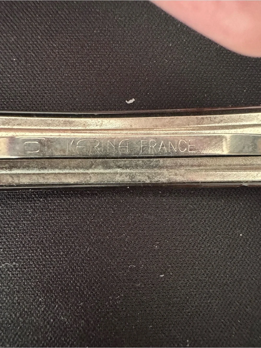 Vintage Karina France Sleek Hair Barrette Clip for Women